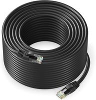 Cable de Red LAN para Exteriores UTP STP SFTP Cat5e Cat5 E Cat6, 0.5 052 mm, 4 pares, 24 AWG 28 AWG, MOQ 10000 pies