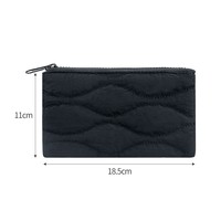 Trousse de Toilette de Voyage Personnalisée pour Femme en Nylon Imperméable, Organisateur de Maquillage Gonflé avec Poches Anti-Fuite, Fermeture Éclair et Crochet de Suspension