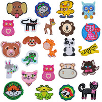 Parches Bordados Personalizados con Logotipo 3D al por Mayor, Etiquetas Cosidas, Insignias, Accesorios, Adornos para Prendas DIY