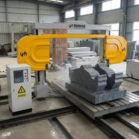 Machine de découpe et de profilage de pierres CNC à fil diamanté pour blocs de granit et de marbre