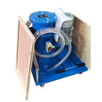 Petite Machine Mobile de Recyclage d'Huile Moteur Usagée, Purificateur d'Huile pour Filtration d'Huile de Transformateur