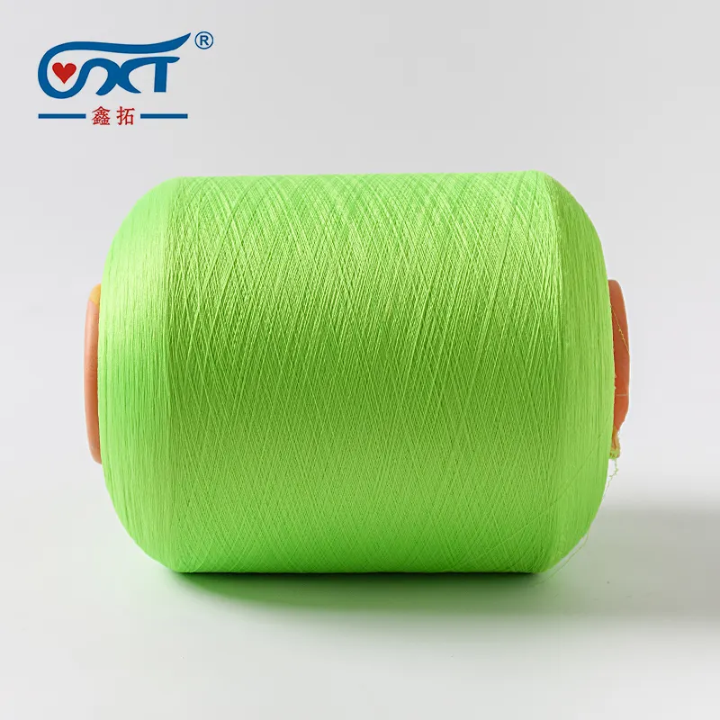 SCY Single Polyester Spandex Covered Yarn For Knitting And Weaving