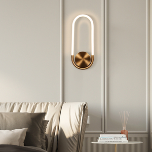 الجملة جديد إطلاق الحديثة النحاس اللاسلكية جدار الشمعدان تركيب المصابيح وحدة إضاءة LED جداريّة مصباح - Product Image 6