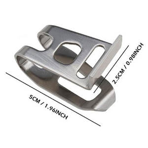 Porte-mètre ruban à fixer sur ceinture - Clip discret pour ceinture à outils jusqu'à 2 pouces - Fixation de ruban à mesurer - Product Image 6