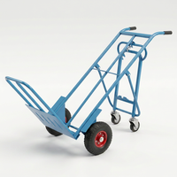 Carretilla de Mano Plegable de Acero Inoxidable para Transporte