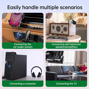 Le casque C83Pro 2 connecte l'émetteur et le récepteur audio <span class=keywords><strong>Bluetooth</strong></span>, émetteur <span class=keywords><strong>Bluetooth</strong></span> pour <span class=keywords><strong>avion</strong></span> TV - Product Image 6