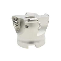 Tête de fraiseuse CNC à Face inclinable pour RPMT, RPMW, EMR, EMRW, 5R, 6R, nez rond, tête de fraiseuse