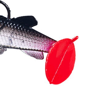 Esca da Pesca in Plastica Morbida con Testa in Piombo da 14g e 80mm, Esca per Bass con Amo per la Pesca - Product Image 4