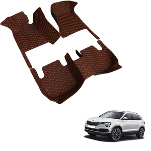 Tappetini Auto per Guida a Sinistra, Acquisto all'Ingrosso, <span class=keywords><strong>Accessori</strong></span> Interni Auto, Tappetini per Skoda <span class=keywords><strong>Karoq</strong></span> NU7 2017~2022 - Product Image 1