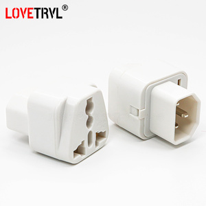 Xách tay ổ cắm phổ quát để <span class=keywords><strong>C14</strong></span> nam cắm UPS PDU máy tính máy chủ Power Adapter sạc du lịch - Product Image 5