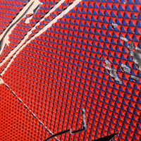 Impressions d'art 3D personnalisées sur panneau composite en aluminium, effet lenticulaire texturé Pyramide/Droptix, plaque métallique pour affiche, décoration pour concessionnaires automobiles