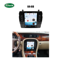 9.7 inci nirkabel Liush Carplay GPS navigasi Multimedia untuk Jaguar XJ 2004-2008 Radio mobil Android layar sentuh Unit kepala