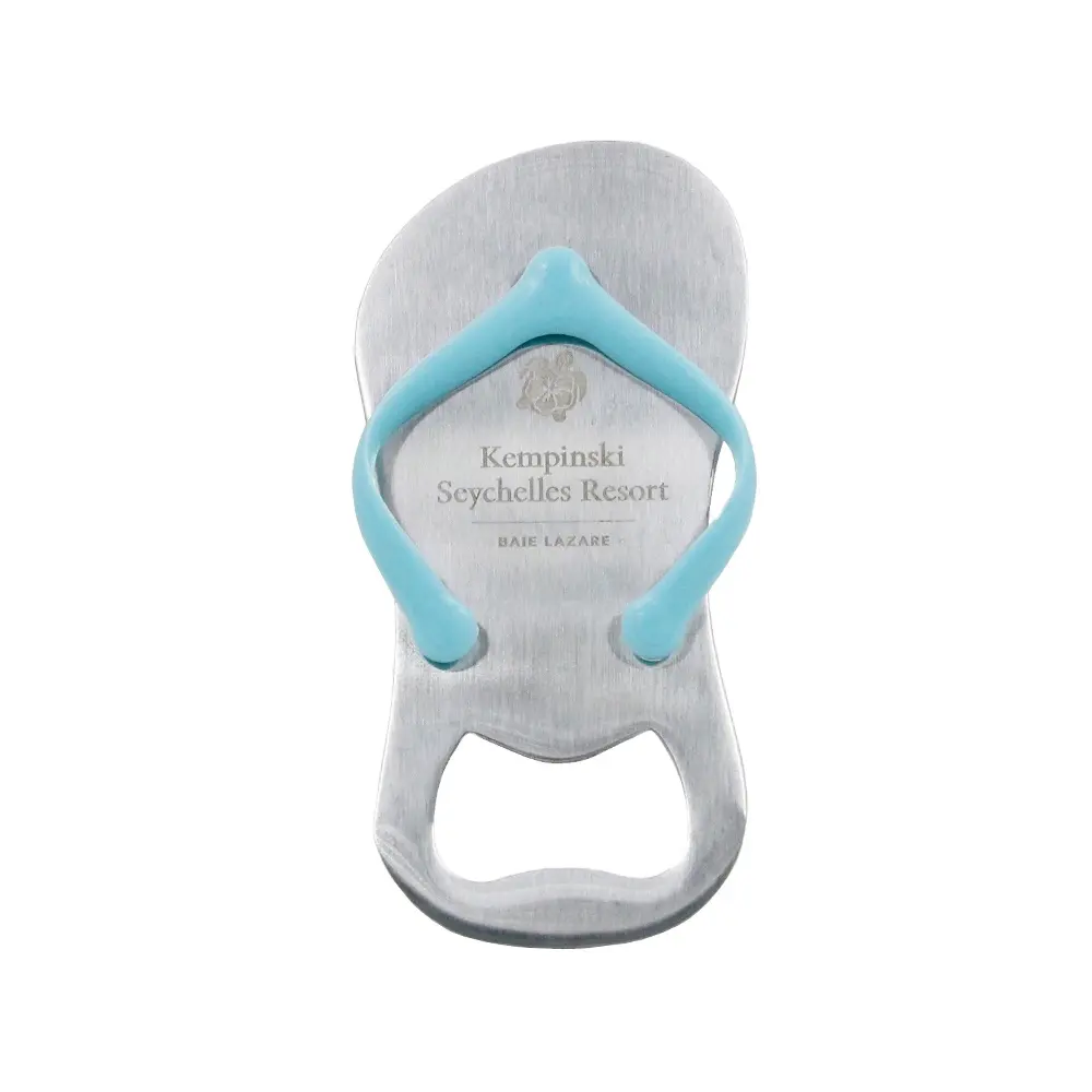 Stylish bottle opener with cute design slippers stainless steel customised bag key chain among us keychain