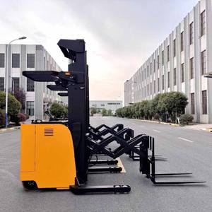 Precio bajo 1,5 2 toneladas Mini carretilla elevadora eléctrica completa Walkie peatonal Apilador de palés precio - Product Image 6