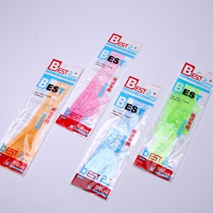Ensemble de 4 règles géométriques transparentes BECOL, 20 cm, en plastique, pas cher, kit d'instruments mathématiques pour étudiants - Product Image 6