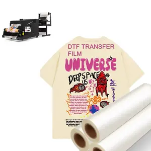 Benutzer definierte Dtf-Filmrolle 60cm Digitaldruck A3 A4 Transfer folie Cold Peel Dtf-Filmrolle