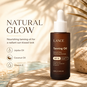 Olio Abbronzante Vegano Lance Private Label SPF10 PA+++ Hello Sunshine, Spray Abbronzante Profondo per Esterni, Nebulizzatore Corpo per Abbronzatura - Product Image 2
