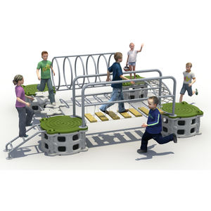 Hersteller Custom ized Small Garden Series Kunststoff Outdoor Klettern etze Kombination rutschen Kinderspiel plätze Home - Product Image 3