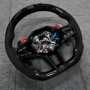 Volante para <span class=keywords><strong>BMW</strong></span> Estilo LCI Compatible con G05 G20 G30 G2X G3X G8X F9X 2018-2024, Accesorios Interiores de Coche de Carbono Personalizados - Product Image 5