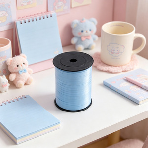 Cinta Azul Mate de 500m para Decoración de Globos, Personalizable, Ideal para Fiestas - Product Image 3