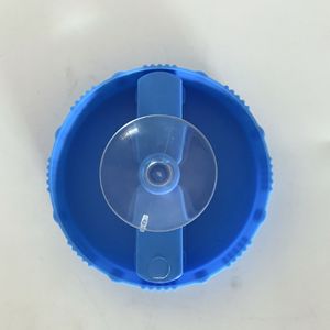 <span class=keywords><strong>Sablier</strong></span> rond de 5 minutes en ABS et verre bleu avec un design contemporain pour la salle de bain, économise l'eau - Product Image 2