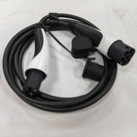 Nouveau câble de charge pour véhicule électrique de 5 mètres, 32A, 7KW, type 2, avec prise NACS Tesla, IEC 62196, thermoplastique, garantie 1 an