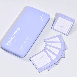 Caja de Almacenamiento Magnética Portátil para Pestañas, Estuche para Extensiones de Pestañas, Paleta Magnética para Pestañas, Caja de Metal - Product Image 1