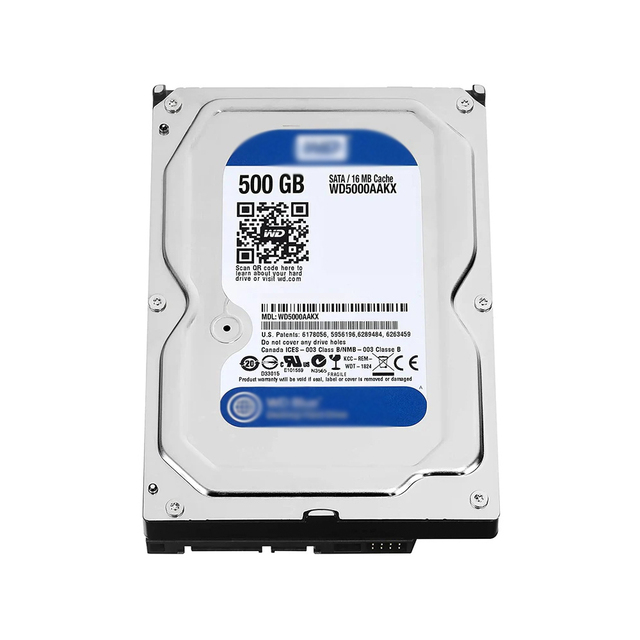 WD5000AAKX 500GB 7200RPM 3.5 Inch SATA HDD WD5000AAKX Desktop Internal Hard Drive 6Gb/s 16MB Cache Wholesale Supplier