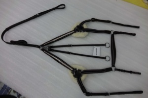 Coraza elástica de cuero de caballo duradero - Product Image 3