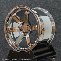 Jantes forgées Rays Te37 Saga S-Puls Racing Chrome 17 18 19 20 21 pouces pour Brz Gr86 FK8 S2000 F90 M5, 5x114.3 5x120 5x100