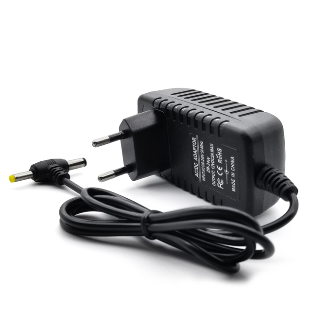 Charger AC Adapter Power Supply  12V 2A Regulated Switchmode Wall Universal Charger 24w