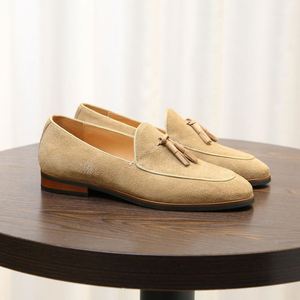 รองเท้าเดรสผู้ชายสไตล์อ็อกซ์ฟอร์ดสุดหรู ทำมือ หนังแท้ พื้นยางกันลื่น - Product Image 2