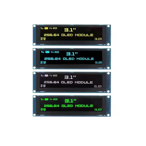 Lixinc Pantalla <span class=keywords><strong>OLED</strong></span> 3,12 "256*64 25664 Módulo LCD gráfico de puntos Pantalla LCM Pantalla con controlador SSD1322 Compatible con SPI - Product Image 2
