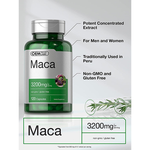 2022 sıcak kilo alımı için 500Mg 100 kalça büyütme hapı takviyesi <span class=keywords><strong>Maca</strong></span> kökü kapsül karabiber - Product Image 4