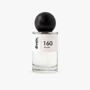 Divain 160 For Her Eau De Parfum, Profumo Floreale all'Iris, Fragranza Primaverile per Donne - Product Image 1