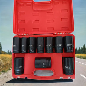 10pcs 3/4 \ "שחור זרחן <span class=keywords><strong>sae</strong></span> השפעה סט שקע דיי 6 נקודות מ" מ עבור תחזוקת רכב אוויר <span class=keywords><strong>hex</strong></span> - Product Image 2