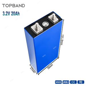 TOPBAND 3.2V 20Ah LFP 锂铁磷酸盐电池 2C 充电 3C 放电 5C 峰值高倍率电池 6000+ 次循环 - Product Image 1