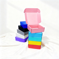 Boîte cadeau 15x10x4cm Boîte d'expédition en carton ondulé Petite taille Emballage Logo personnalisé en stock