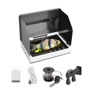 Caméra de <span class=keywords><strong>pêche</strong></span> sous-marine JXI 5 pouces avec écran LCD, étanche IP68, vision nocturne, détecteur de poissons visuel, pare-soleil, commande tactile, portable - Product Image 1