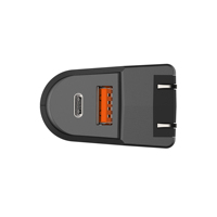 Chargeur de voiture 2 en 1 Private Mold 20W, chargeur mural US, adaptateur USB PD, prise allume-cigare, accessoires pour smartphone, certifié ETL
