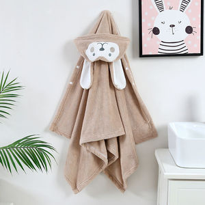 Promozionale Baby Poncho con cappuccio asciugamano per bambini <span class=keywords><strong>accappatoio</strong></span> per bambini e bambine in pile di corallo pigiama <span class=keywords><strong>accappatoio</strong></span> per bambini - Product Image 6