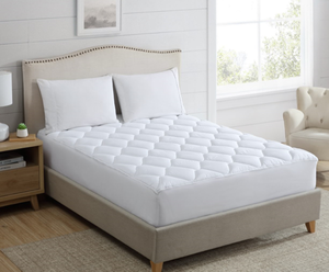 Gemakkelijk te onderhouden, vlekbestendige, multi-naald quilted matras topper/matrasbeschermer - Product Image 5