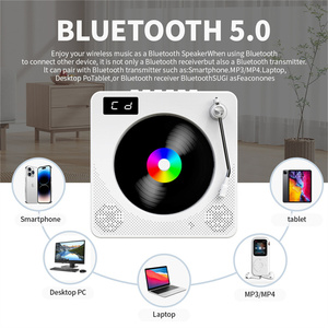 Lecteur <span class=keywords><strong>CD</strong></span> portable de poche <span class=keywords><strong>Bluetooth</strong></span> 5.0 Lecteur de musique - Product Image 3