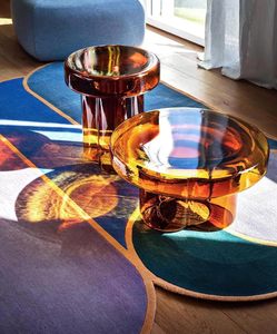 Elegante piano in vetro ambrato da 14,96 pollici per casa camera da letto e soggiorno <span class=keywords><strong>sala</strong></span> uso - Product Image 5