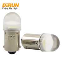 Bombilla Indicadora de Equipo de Buena Calidad, Tamaño Pequeño 10.5x25MM, 0.5W, Cubierta de PC, 6V 12V 24V, LED-MINI-BA9S