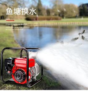 Pompa Air Bensin 2 3 4 Inci 8.5HP untuk Irigasi Pertanian, High-Lift, Self-Priming, Tekanan Tinggi, untuk Luar Ruangan - Product Image 2