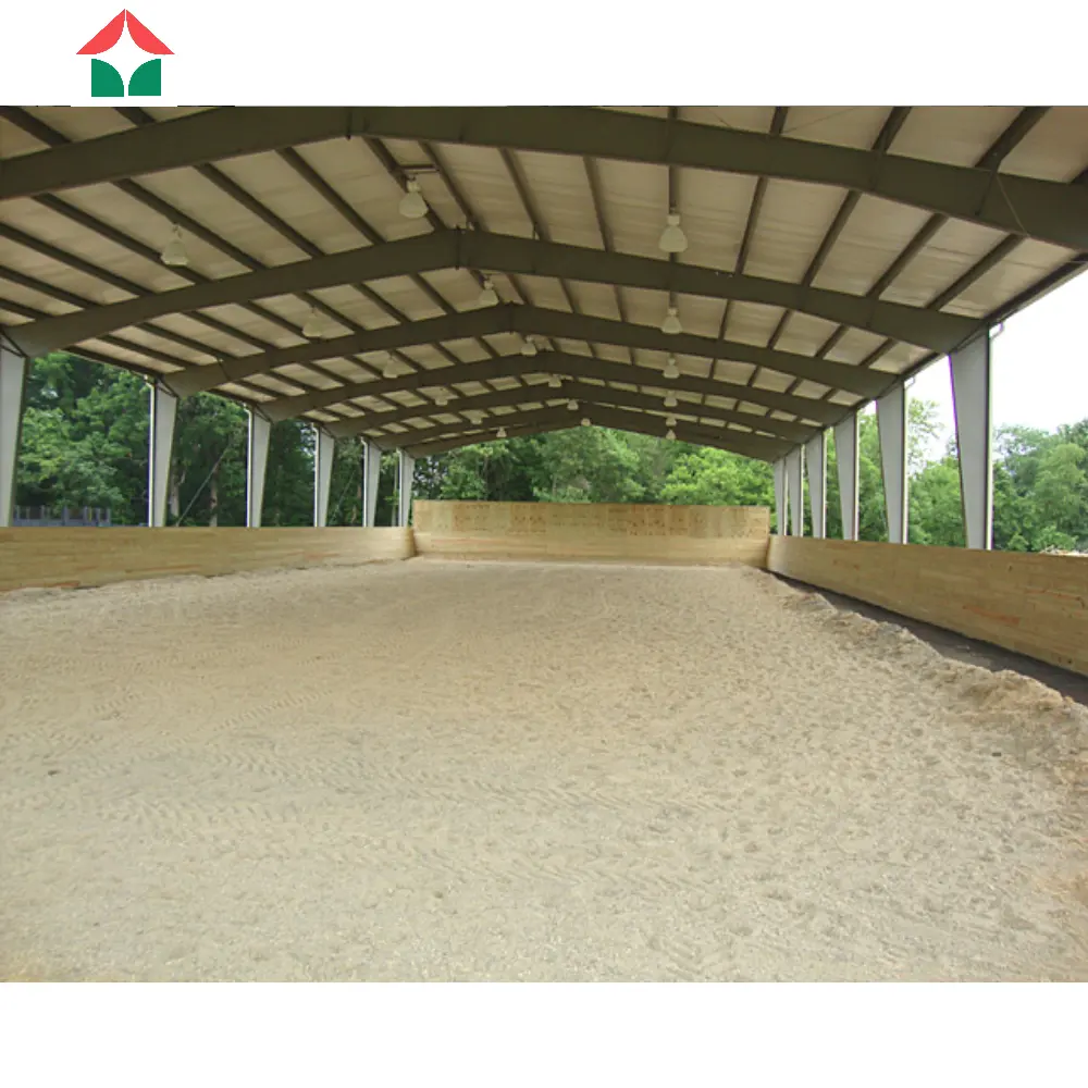 equestrian horse barn kits riding stable arena shed metal frame steel structure constructions materials