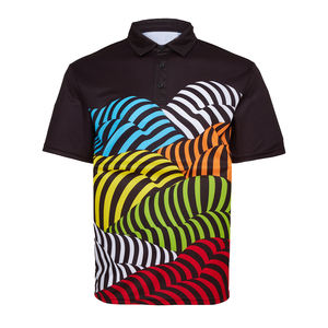 Polos de Golf de Alta Calidad, Diseño Camuflado, Secado Rápido, Corte Ajustado, Unisex, con Logotipo Personalizado - Product Image 4