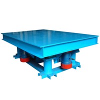 Plateforme Vibrante Industrielle en Acier Inoxydable 304 pour Application de Granulés et Poudres, Moteur Vibrant Multi-Tension, Garantie Usine 1 An