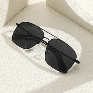 Lunettes de soleil polarisées rectangulaires pour hommes, monture intégrale, protection UV400, pour la conduite, modèle 2025 - Product Image 3